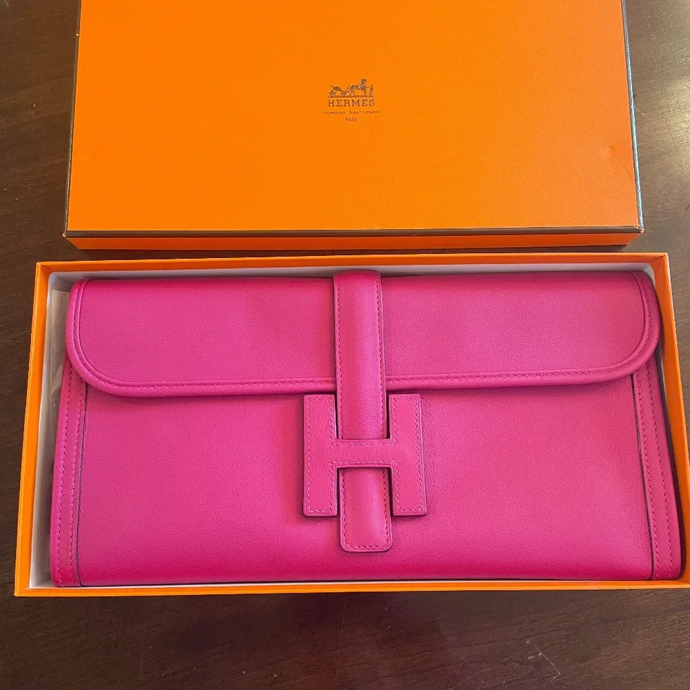 Hermès Jige Elan Clutch - Picture 1 of 6